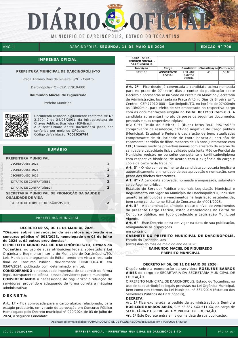 Capa da edição