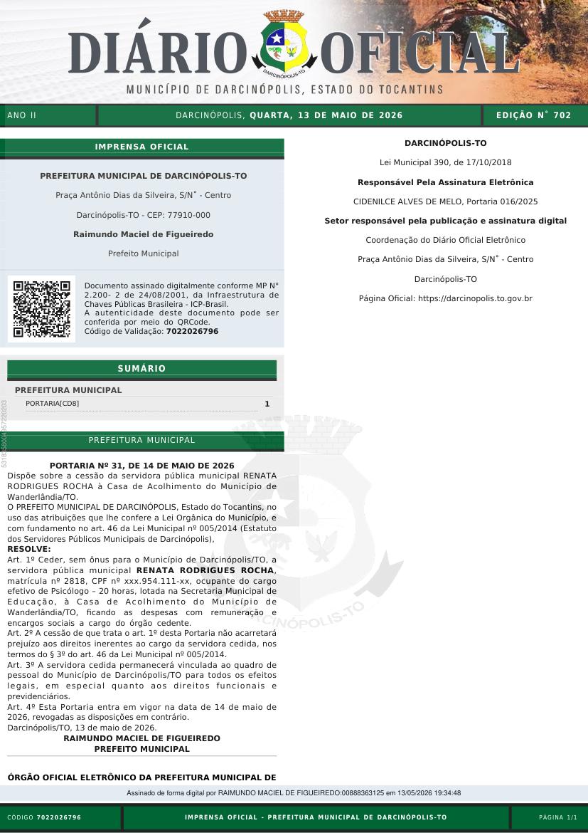 Capa da edição