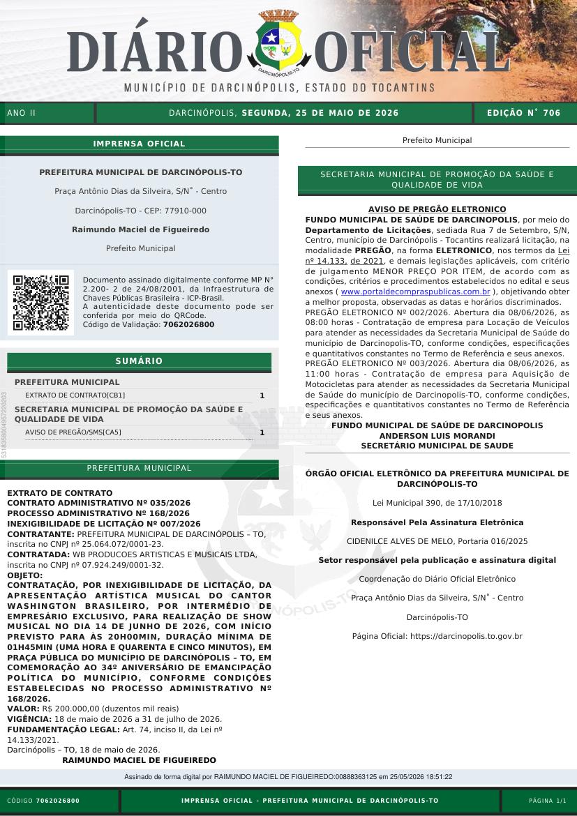 Capa da edição