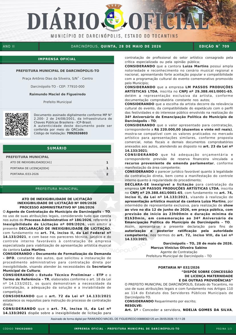 Capa da edição