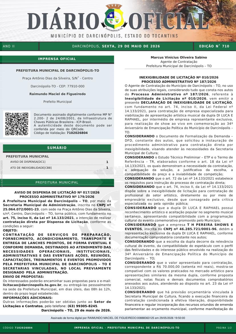 Capa da edição