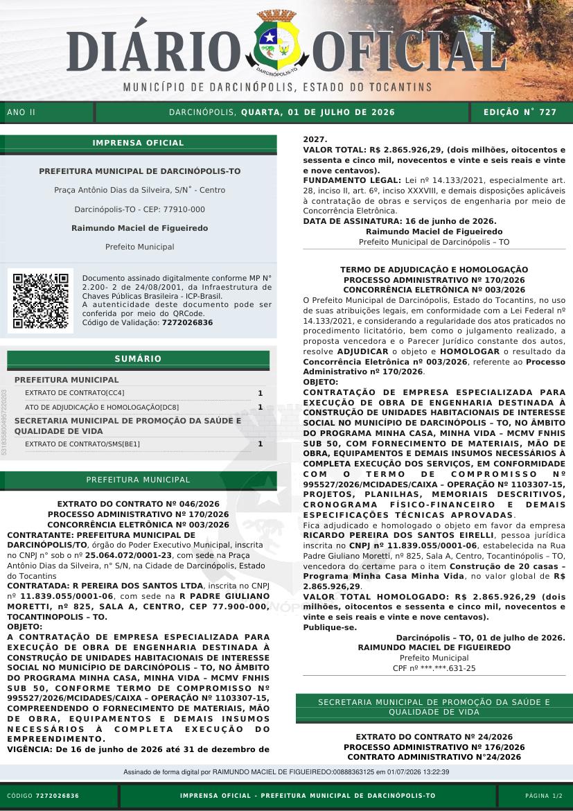 Capa da edição