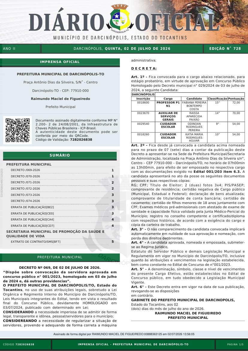 Capa da edição